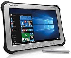 Panasonic TougHPad G1, FZ-G1, Intel Core i5-4310U @2.0GHz, 256GB SSD, 8GB, 10.1-inch WUXGA Multi Touch + Digitizer, WiFi, Bluetooth, Rear Cam, Webcam, 4G LTE, Windows 10 Pro, LAN Port (Renewed)