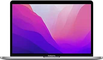Apple 2022 MacBook Pro Laptop with M2 chip: 13-inch Retina Display, 8GB RAM, 256GB ???????SSD ???????Storage, Touch Bar, Backlit Keyboard, FaceTime HD Camera. Works with iPhone and iPad; Space Gray