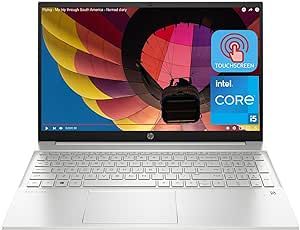HP 2023 Newest Pavilion Laptop for Business, 15.6" FHD Touchscreen, Intel Core i5-1335U(up to 4.6GHz, Beats i7-1270P) 64GB RAM, 2TB SSD, Intel Iris Xe Graphics, Wi-Fi 6, Webcam, Windows 11 Home