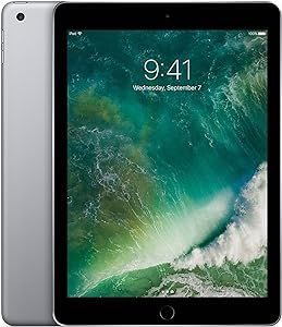 Apple iPad with WiFi, 32GB, Space Gray (2017 Model)